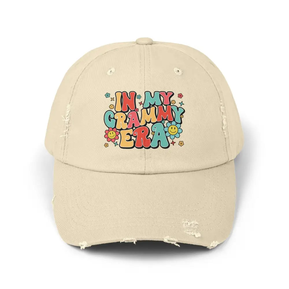 Distressed Cap In My GRAMMY ERA - Stone / One size - Hats