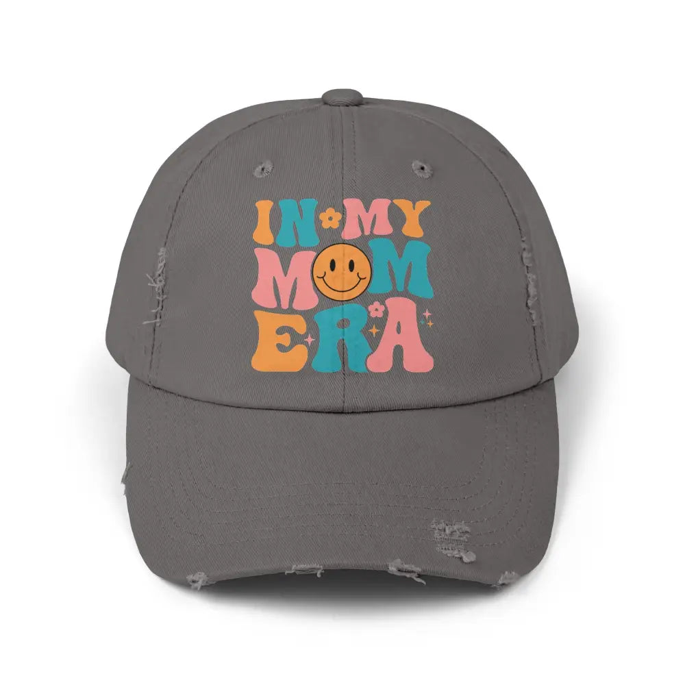 Distressed In My MOM ERA - Nickel / One size - Hats