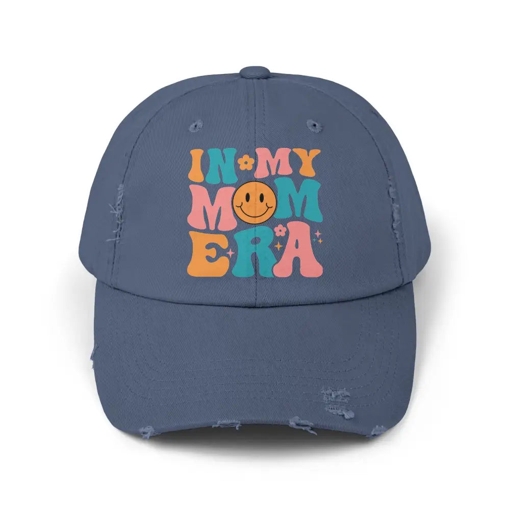 Distressed In My MOM ERA - Scotland Blue / One size - Hats