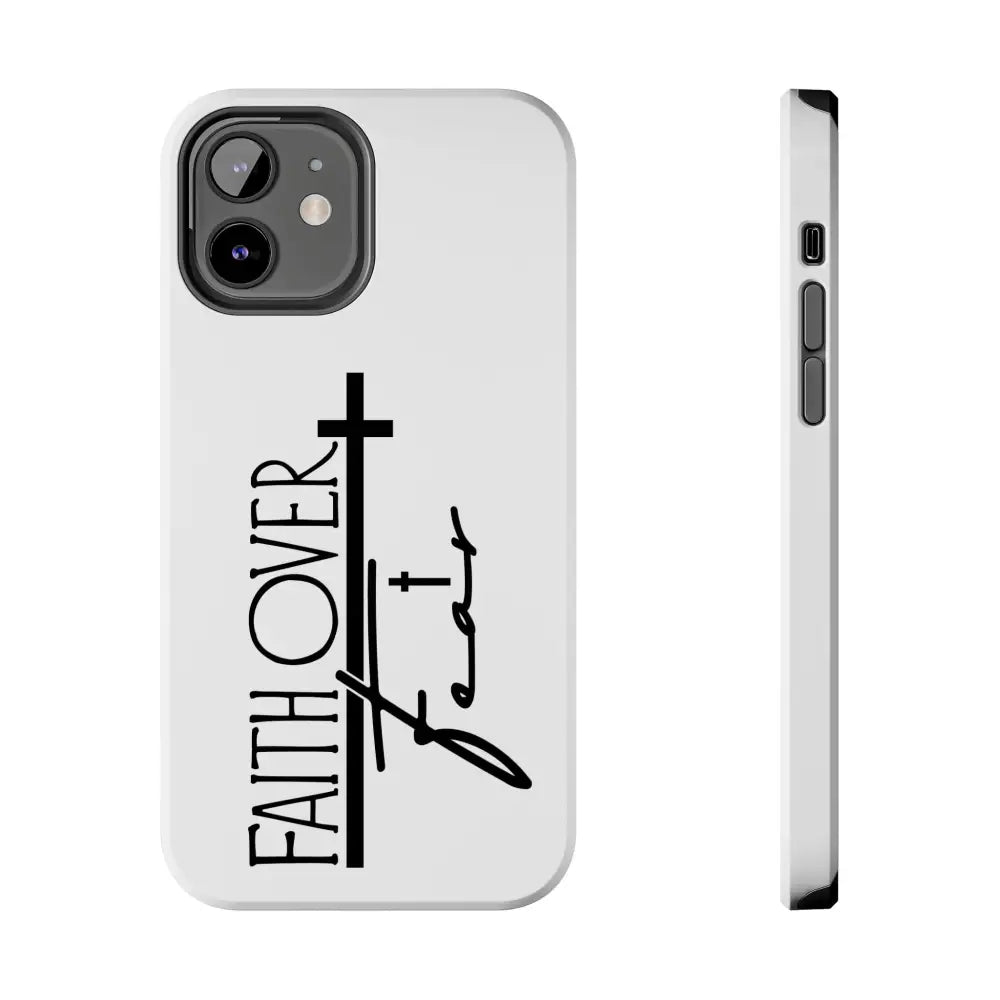 Faith Over Fear Phone Case - iPhone 12 - Phone Case