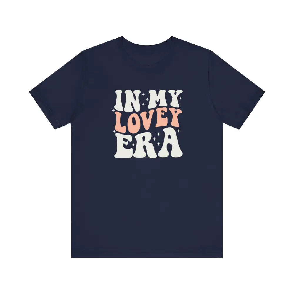 In My Lovey Era! - Navy / S - T-Shirt