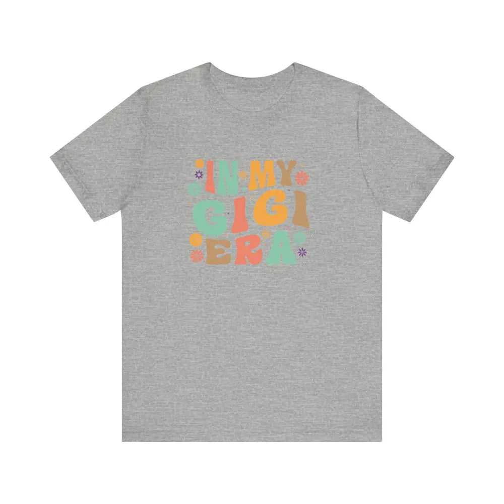 Jersey Short Sleeve In My GIGI Era! - Athletic Heather / S - T-Shirt