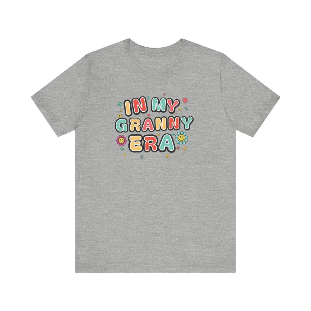 Jersey Short Sleeve In My Granny Era! - Athletic Heather / S - T-Shirt