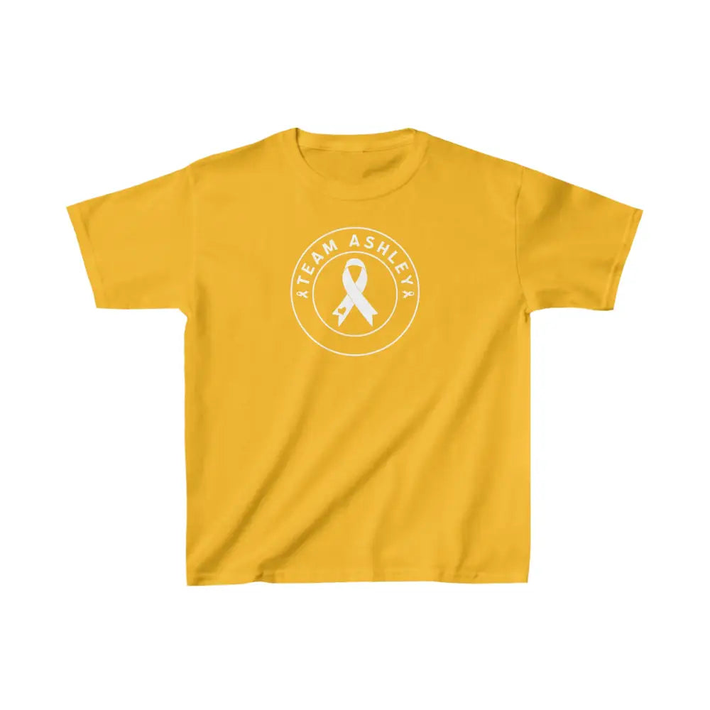 Personalized Kids Heavy Cotton™ Tee - XS / Gold clothes