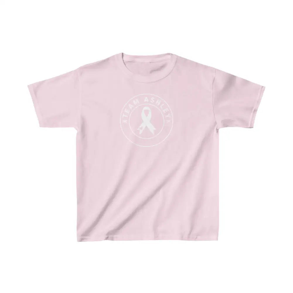Personalized Kids Heavy Cotton™ Tee - XS / Light Pink clothes