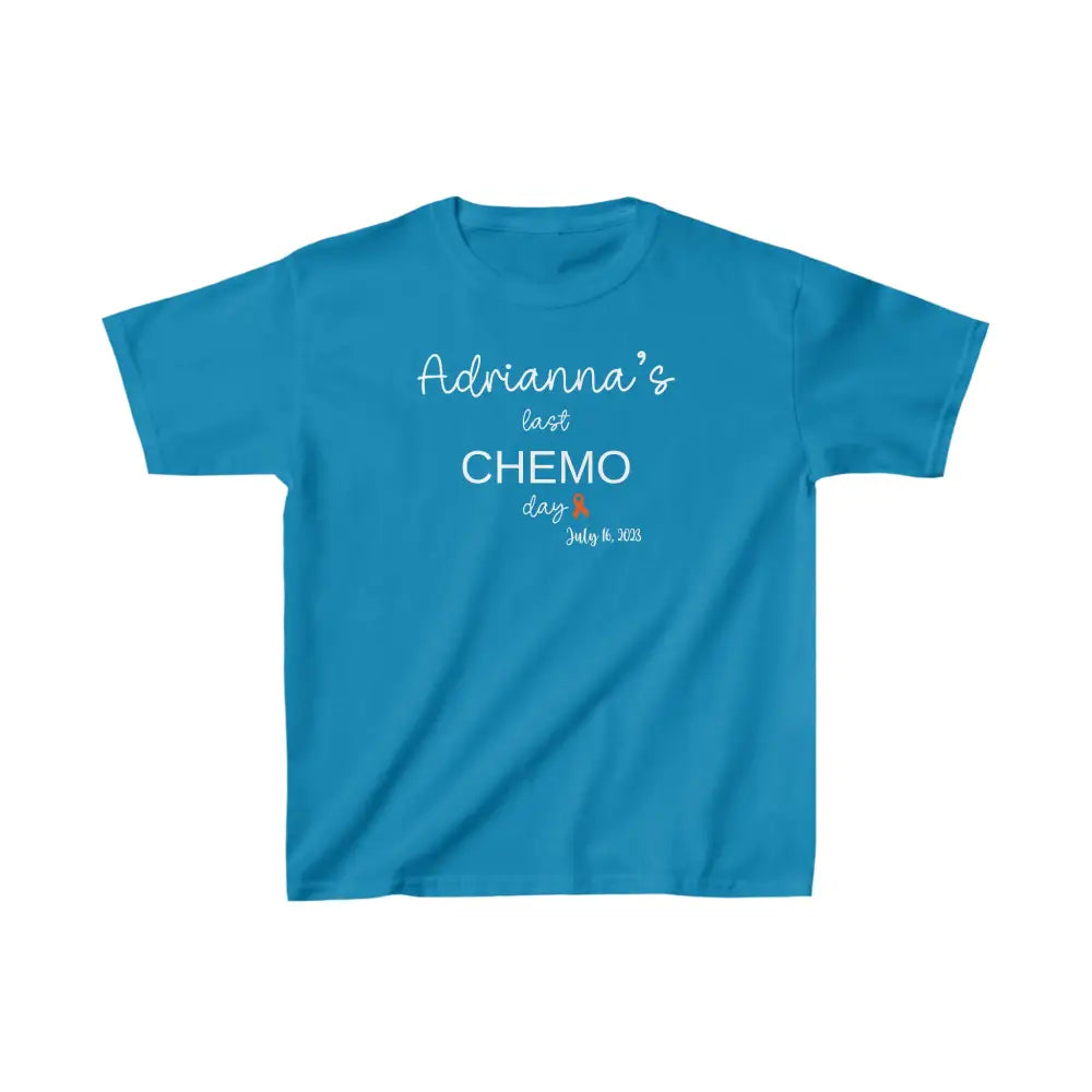 Personalized - Kids Heavy Cotton™ Tee XS / Sapphire clothes