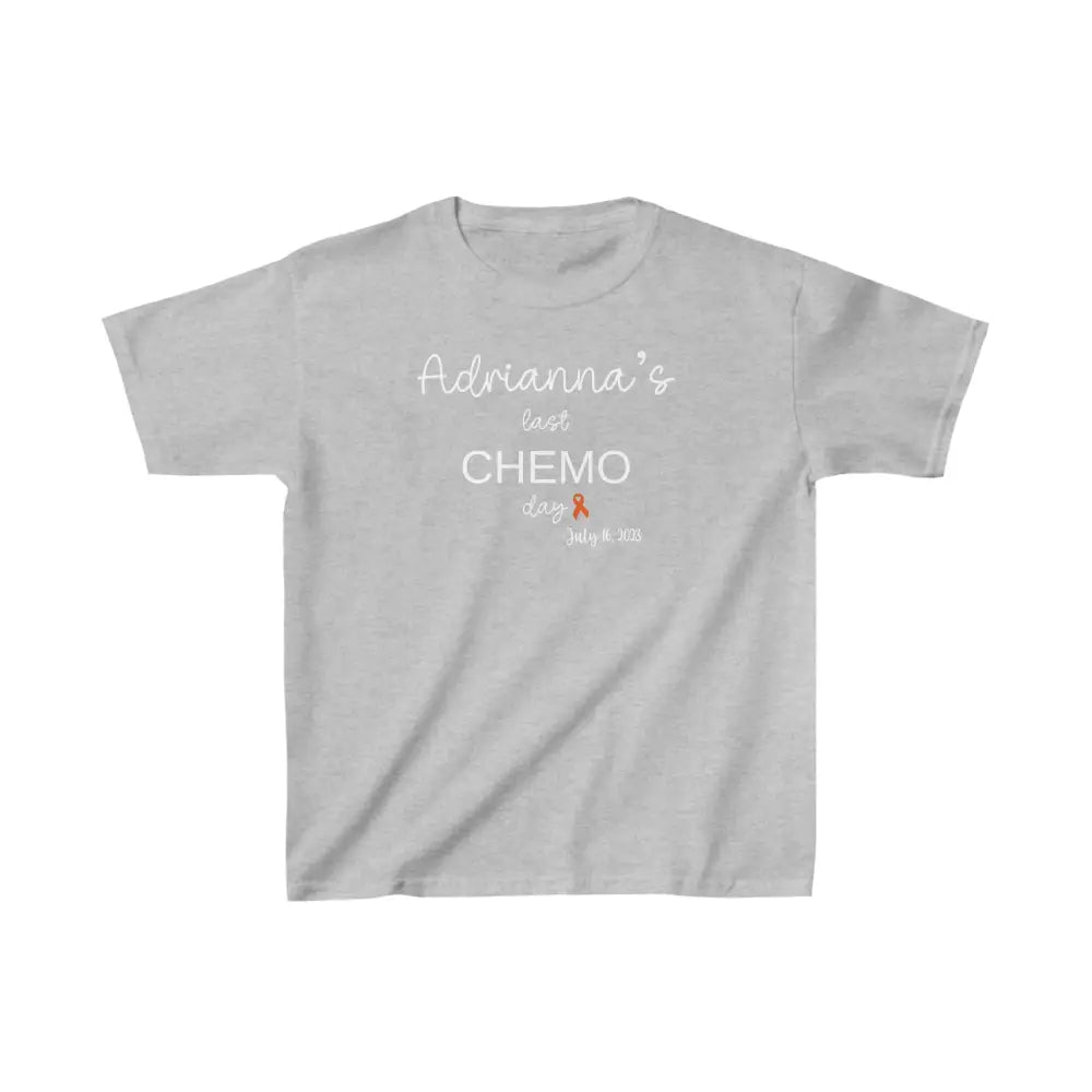 Personalized - Kids Heavy Cotton™ Tee XS / Sport Grey clothes