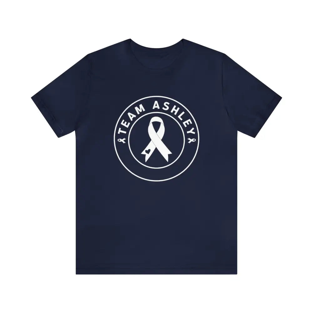 Personalized Short Sleeve Tee - Navy / S T - Shirt