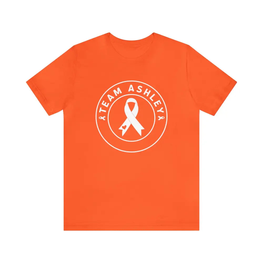 Personalized Short Sleeve Tee - Orange / S T - Shirt