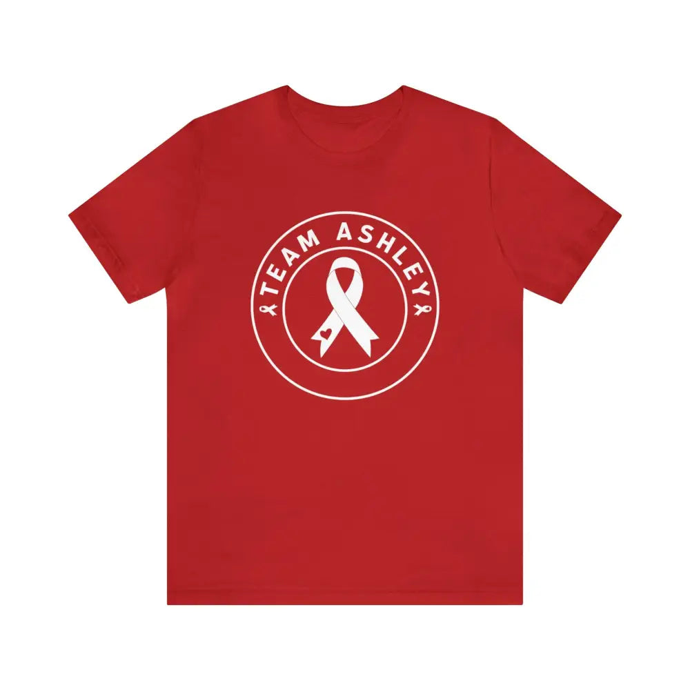 Personalized Short Sleeve Tee - Red / S T - Shirt
