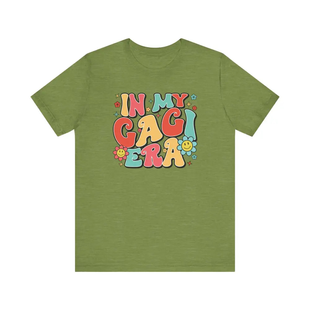 Short Sleeve In My GAGI Era! - Heather Green / S - T-Shirt