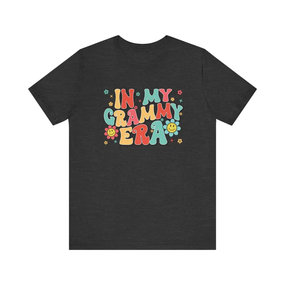 Short Sleeve In My GRAMMY Era! - Dark Grey Heather / S - T-Shirt