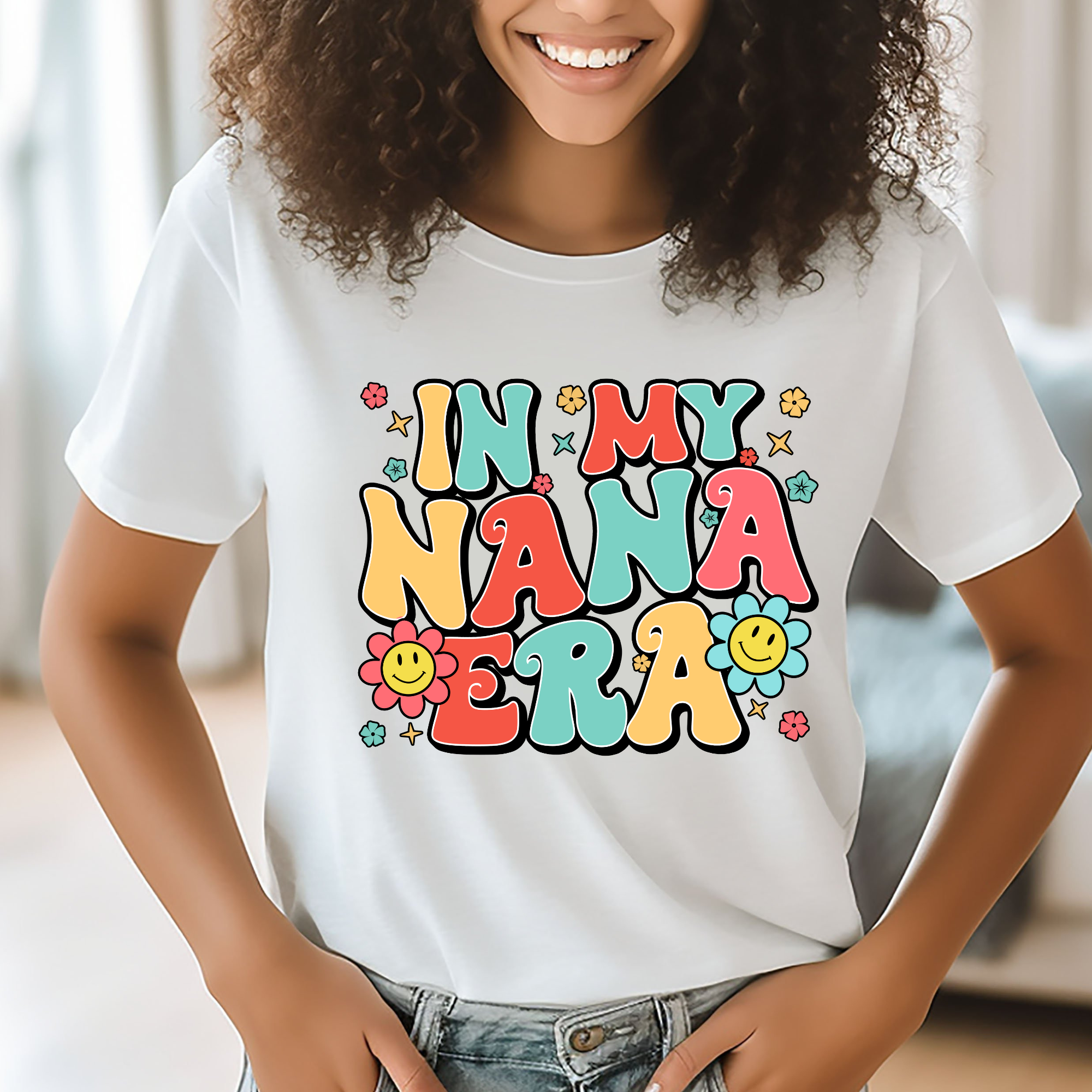 Short Sleeve In My NANA Era! - T-Shirt
