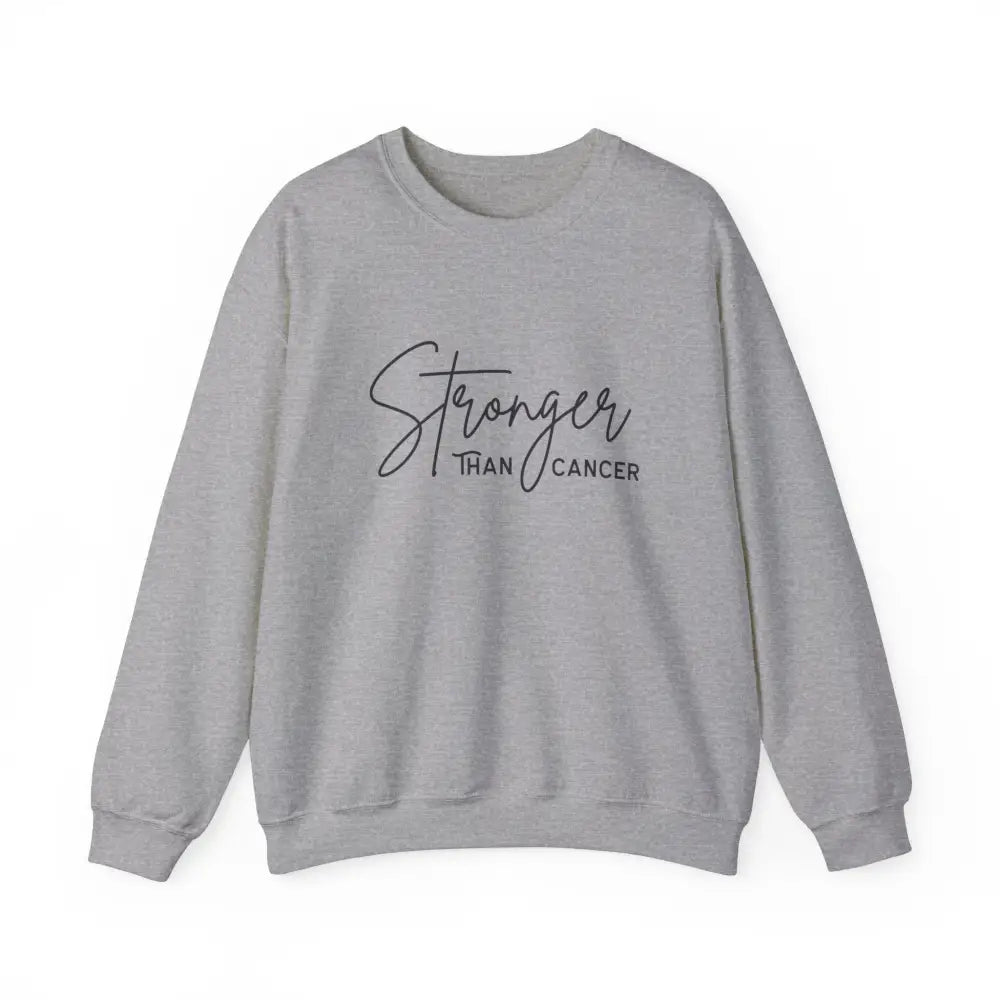 Stronger Than Cancer™ Crewneck Sweatshirt - S / Sport Grey