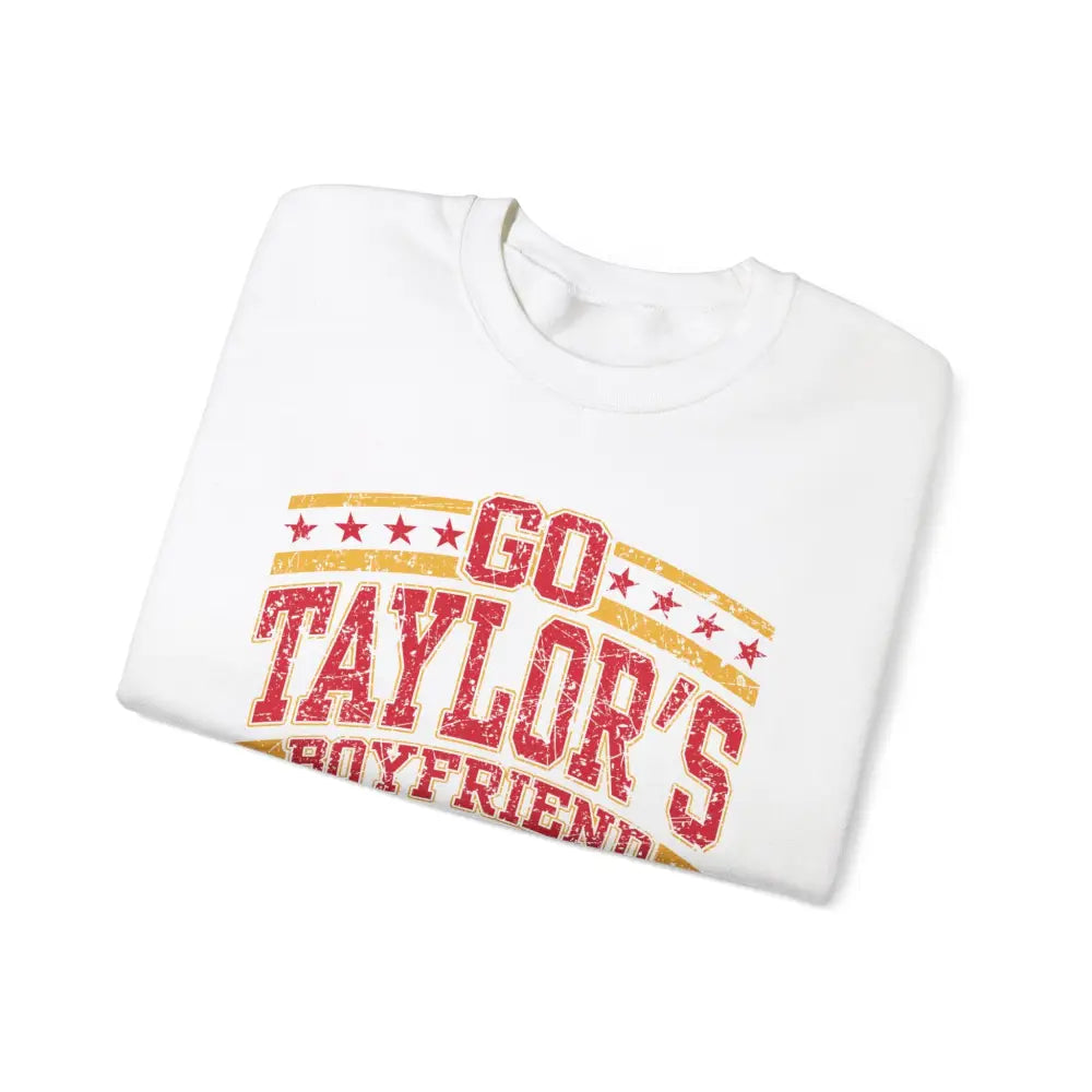 Unisex Heavy Blend™ Sweatshirt GO TAYLOR’S BOYFRIEND Sweatshirt - Sweatshirt