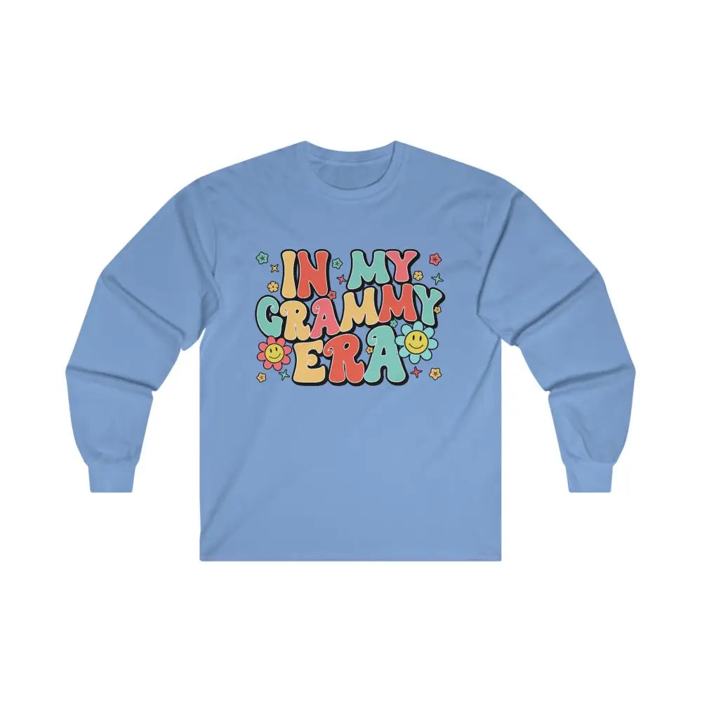 Unisex Ultra Cotton Long Sleeve Tee In My Grammy Era - S / Carolina Blue - Long-sleeve